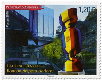 n° 819 - Timbre Andorre Poste