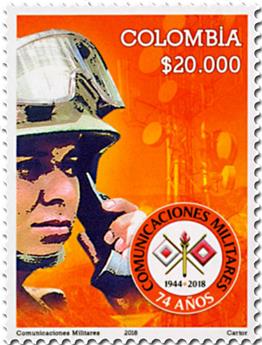 n° 1952 - Timbre COLOMBIE Poste