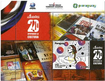 n° 3274 - Timbre PARAGUAY Poste