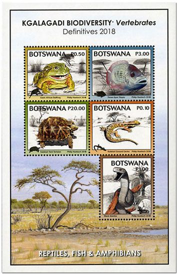 n° 59 - Timbre BOTSWANA Blocs et feuillets
