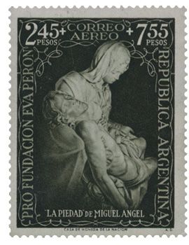 n°41** - Timbre ARGENTINE Poste Aérienne