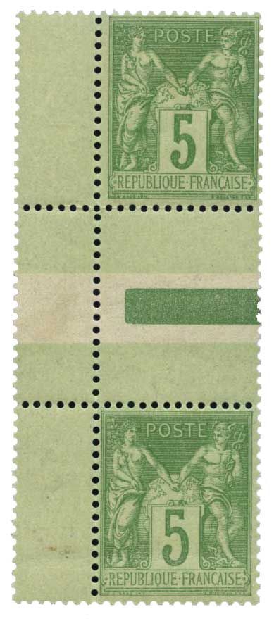 n°106a** - Timbre France Poste n°106a** - Timbre France Poste