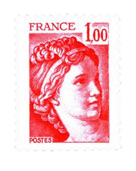 n.o 1972c -  Sello Francia Correos