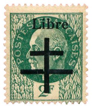 n°7* (MAYER) - Timbre FRANCE Libération (Aiguerande) n°7* (MAYER) - Timbre FRANCE Libération (Aiguerande)