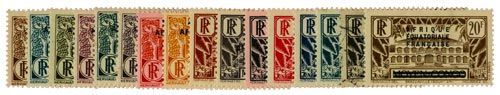 n°1/16* (sauf 15 obl.) - Timbre AEF Poste n°1/16* (sauf 15 obl.) - Timbre AEF Poste