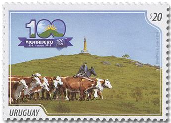 n° 2908 - Timbre URUGUAY Poste