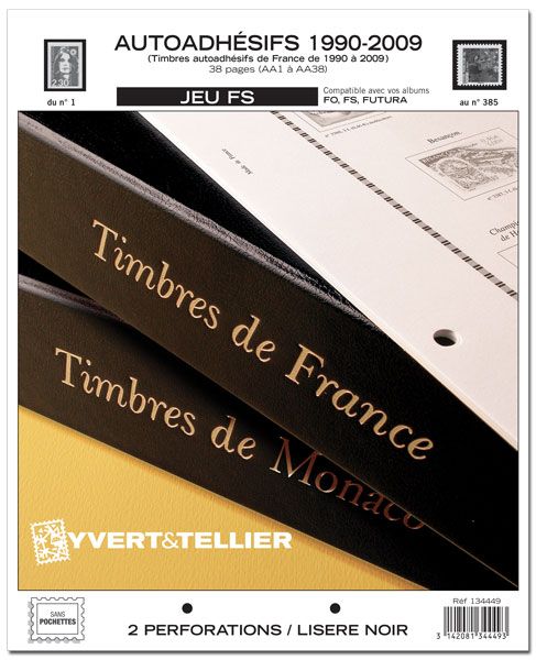 FRANCE AUTOADHESIFS FS : 1990 - 2009 (Sans pochettes) FRANCE AUTOADHESIFS FS : 1990 - 2009 (Sans pochettes)