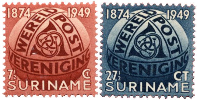 n°269/270* - Timbre SURINAME Poste n°269/270* - Timbre SURINAME Poste