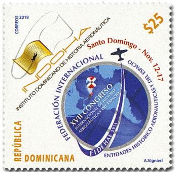 n° 2072 - Timbre DOMINICAINE Poste