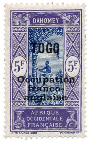 n°100* - Timbre TOGO Poste n°100* - Timbre TOGO Poste