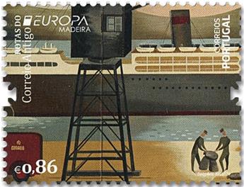 n° 405/406 - Timbre MADERE Poste (EUROPA)