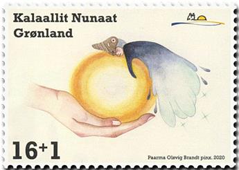 n° 827 - Timbre GROENLAND Poste