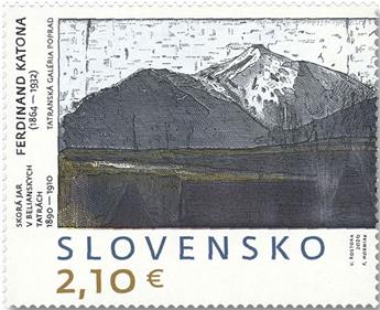 n° 805 - Timbre SLOVAQUIE Poste