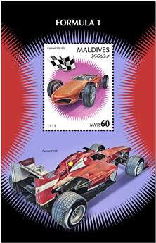 n° 1272 - Timbre MALDIVES Blocs et feuillets