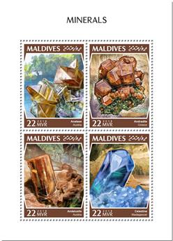 n° 6603/6606 - Timbre MALDIVES Poste