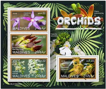 n° 6869/6872 - Timbre MALDIVES Poste