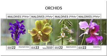 n° 7249/7252  - Timbre MALDIVES Poste