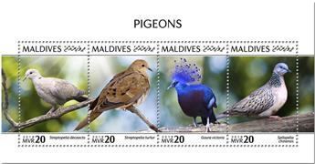 n° 7269/7272  - Timbre MALDIVES Poste
