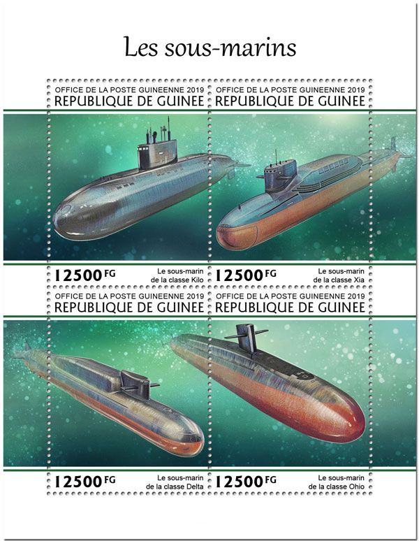 n° 10223/10226 - Timbre GUINEE Poste