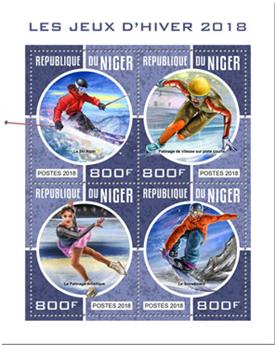 n° 4617/4620 - Timbre NIGER Poste