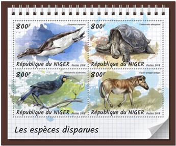 n° 4757/4760 - Timbre NIGER Poste