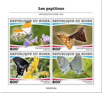n° 5743/5746  - Timbre NIGER Poste