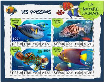 n° 6508/6511 - Timbre TOGO Poste