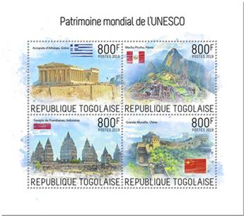 n° 7086/7089 - Timbre TOGO Poste
