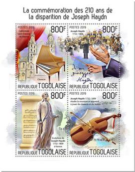 n° 7126/7129 - Timbre TOGO Poste