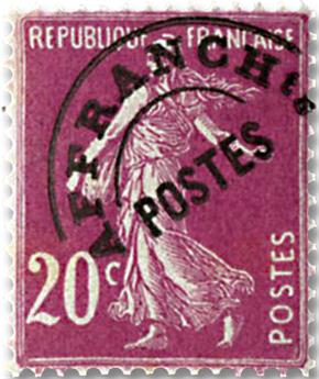 nr. 55 -  Stamp France Precancels