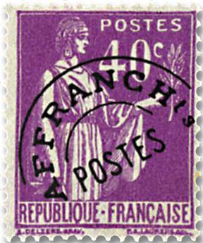n° 70 -  Selo França Pré-obliterados