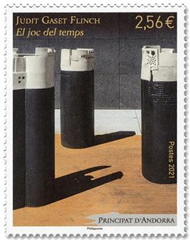 n° 867 - Timbre ANDORRE Poste