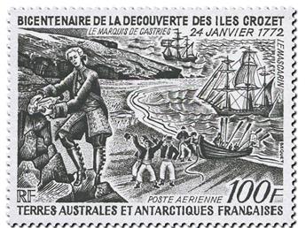 n.o 27 -  Sello Tierras Australes y Antarticas Francesas Correo aéreo