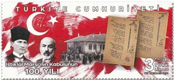 n° 4044 - Timbre TURQUIE Poste