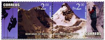 n° 1553/1556 - Timbre BOLIVIE Poste