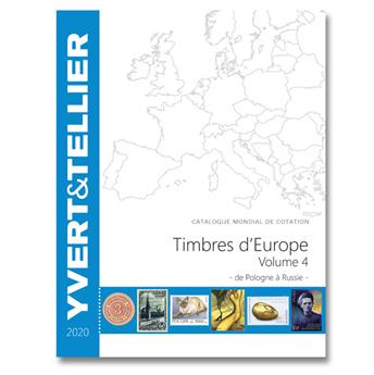 EUROPE Volume 4 - 2020 (Catalogue des timbres des pays d´Europe de P à R)