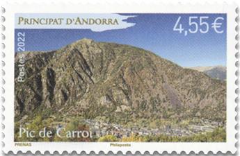 n° 870 - Timbre ANDORRE Poste