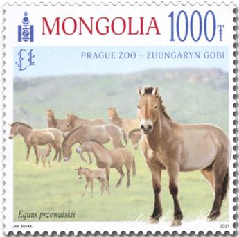 n° 3188 - Timbre MONGOLIE Poste