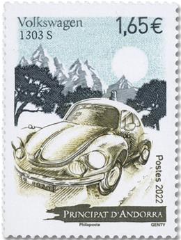 n° 876 - Timbre ANDORRE Poste