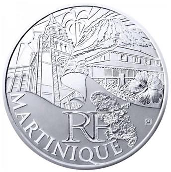 10€ DES REGIONS - Martinique - 2011