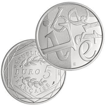 5 EUROS ARGENT - FRANCE - VALEURS DE LA RÉPUBLIQUE - LA LIBERTÉ - 2013
