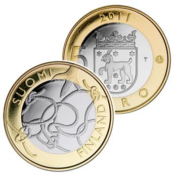 5€ COMMEMORATIF FINLANDE - TAVASTIA - 2011