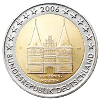 2 EURO COMMEMORATIVE 2006 : ALLEMAGNE - F  (Heidelberg)