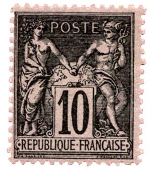 n°89* - Timbre FRANCE Poste