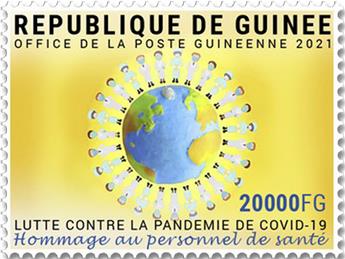 n° 11344  - Timbre GUINEE Poste
