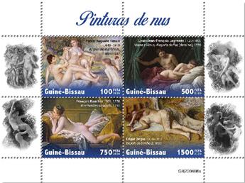 n° 8705/8708  - Timbre GUINEE-BISSAU Poste