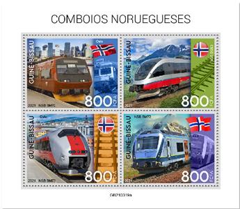 n° 9345/9348  - Timbre GUINEE-BISSAU Poste