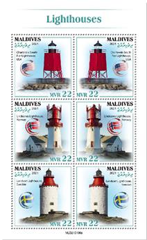 n° 7531/7536  - Timbre MALDIVES Poste
