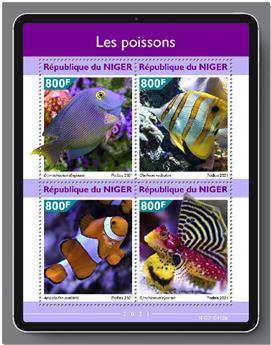 n° 6022/6025  - Timbre NIGER Poste