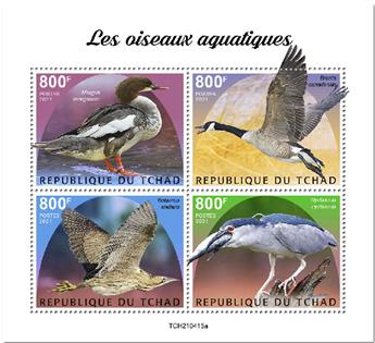 n° 3677/3680  - Timbre TCHAD Poste